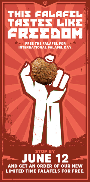 Garbanzo Declares It's Time to 'Free the Falafel!'