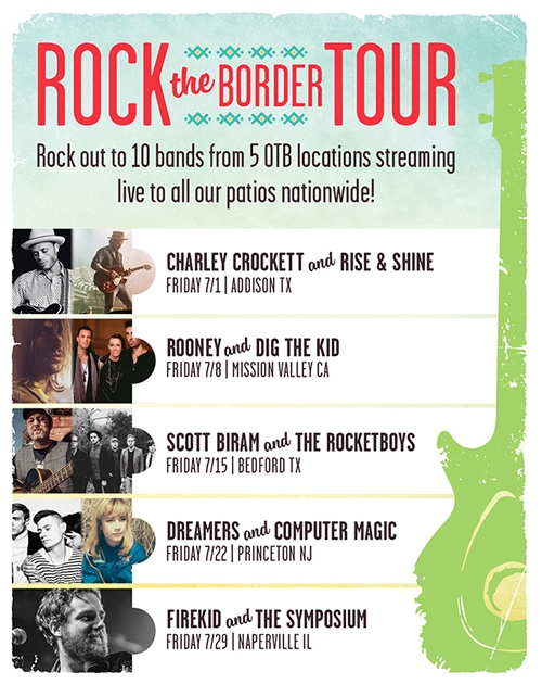 On the Border Mexican Grill & Cantina Rocks the Border with Live Music Series