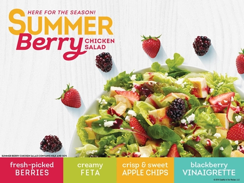Wendy's Summer Berry Chicken Salad: A Fresh Take on Summer, Picked Just for You