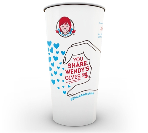Fill Hearts with Love through Wendy's #Share4Adoption Social Media Campaign