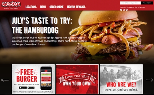 MOOYAH Burgers, Fries & Shakes Launches Seriously Fun Redesigned Consumer Website
