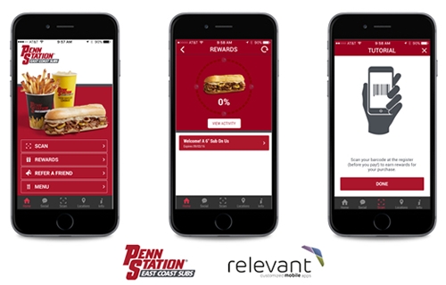 Penn Station Unveils New Mobile App with Relevant Mobile