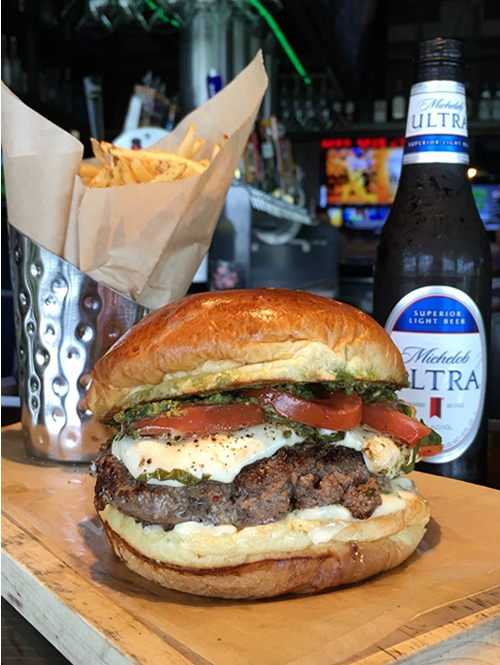 Take a Bite Out of Walk-On's New Caprese Burger