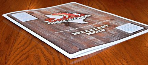 Fusion Digital Paper Releases Educational Waterproof Digital Menu Sample