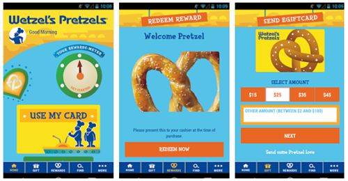 Wetzel's Pretzels Unveils New Rewards Mobile App
