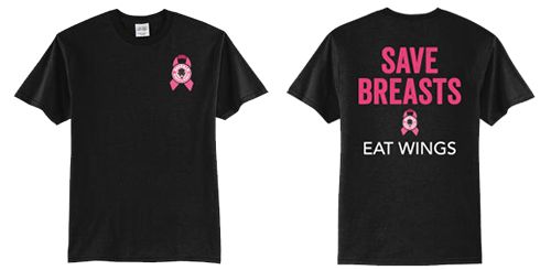 Buffalo Wings & Rings Recognizes Breast Cancer Awareness by "Chipping in" with New Limited Time Offers