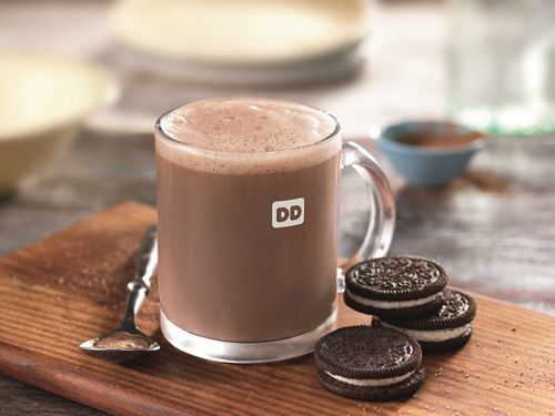 Dunkin' Donuts Launches New OREO Flavored Hot Chocolate to Sweeten the Season