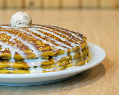Pumpkin Spice Pancakes Return to Sunny Street Cafe