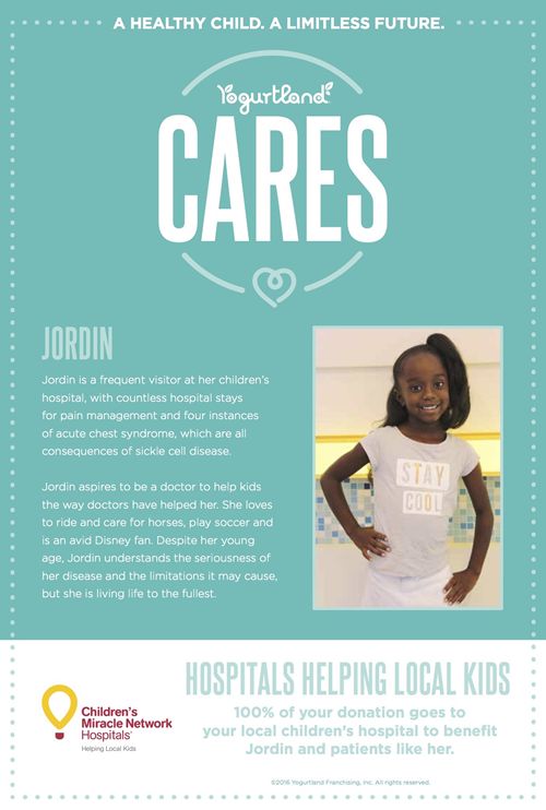 Yogurtland Teams up with Children's Miracle Network to Support Kids and Celebrate Its 10th Anniversary
