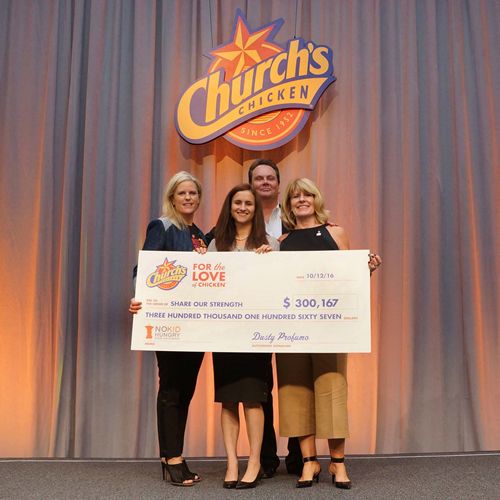 Church's Chicken Raises More than a Quarter-Million Dollars for No Kid Hungry