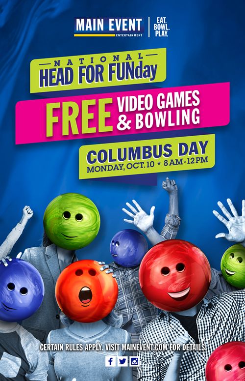 Main Event Declares Oct. 10 National Head for FUNday