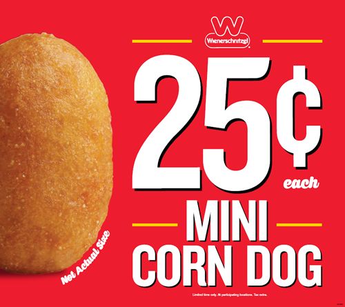 Wienerschnitzel Dishes Up Mini Corn Dogs at a Huge Value