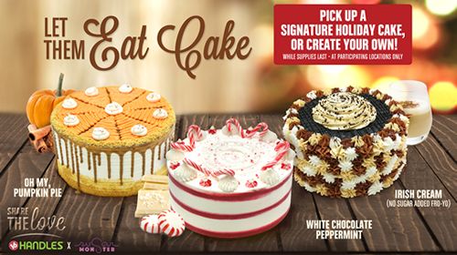 16 Handles Launches Holiday Cakes!