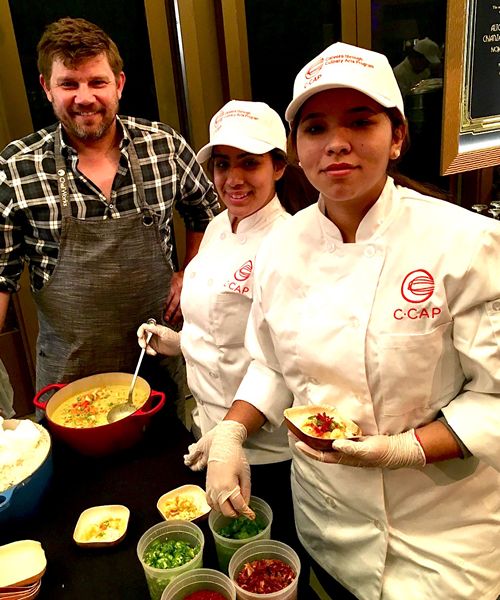 Chef Works Partners with Careers through Culinary Arts Program (C-CAP)