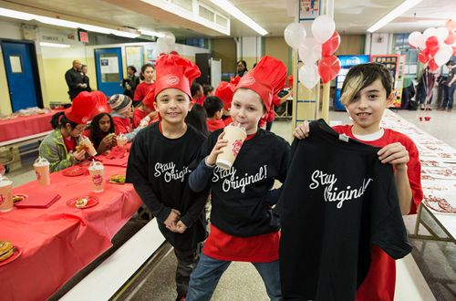 Johnny Rockets Donates $5,000 to the Education Alliance Boys & Girls Club in NYC to Suport After-School Programming