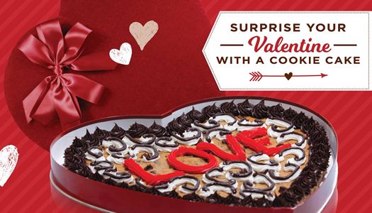 Sweeten Up Your Valentine with Cookie Cakes, Strawberries and Salted Caramel Delights
