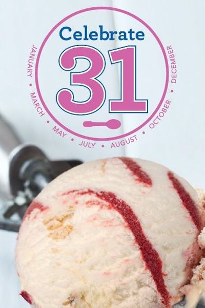 Baskin-Robbins is Springing into the Season with its "Celebrate 31" Promotion on March 31