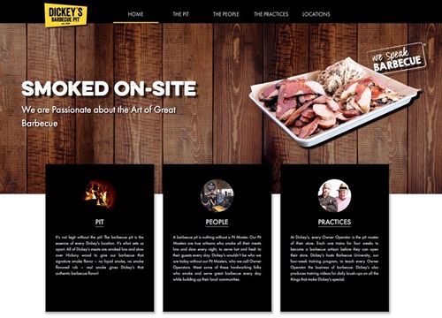 Dickey's Barbecue Pit Launches New Website