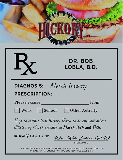 Hickory Tavern Has the Perfect Remedies for March Insanity and St. Patrick's Day: Free Chips & Queso for Those Who Plan to Play Hooky and a Green Gorilla