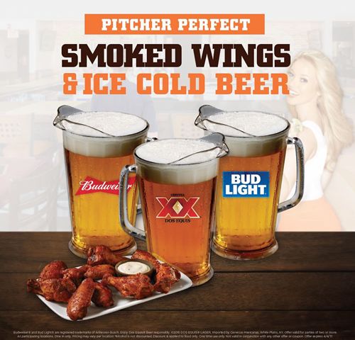 Hooters Fires Up Smoked Wings for the Tournament Games
