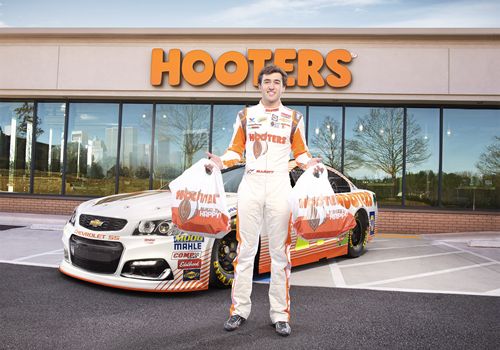 NASCAR's Chase Elliott Takes the Wheel as Director of Delivery at Hooters
