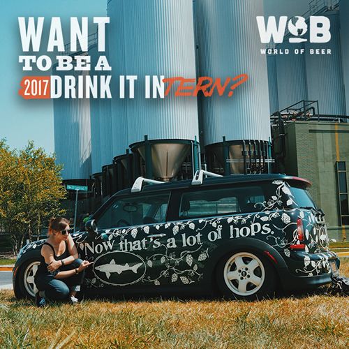 World of Beer Searching for Three Interns to Travel and Drink Beer
