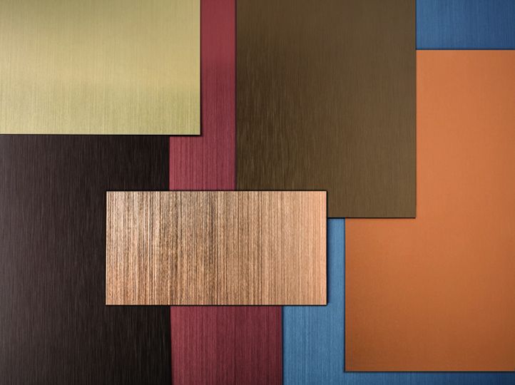 Introducing Glowing Metals, new metal designs and laminates from Chemetal