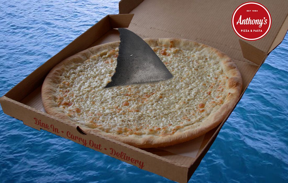 Anthony's Unleashes Great White Pizza For Most Dangerous Week Of The Year