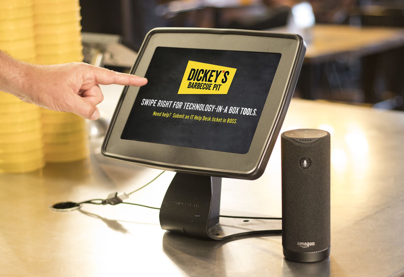 Dickey's Barbecue Pit Incorporates "Hey Alexa" to Enable Key Business Functions