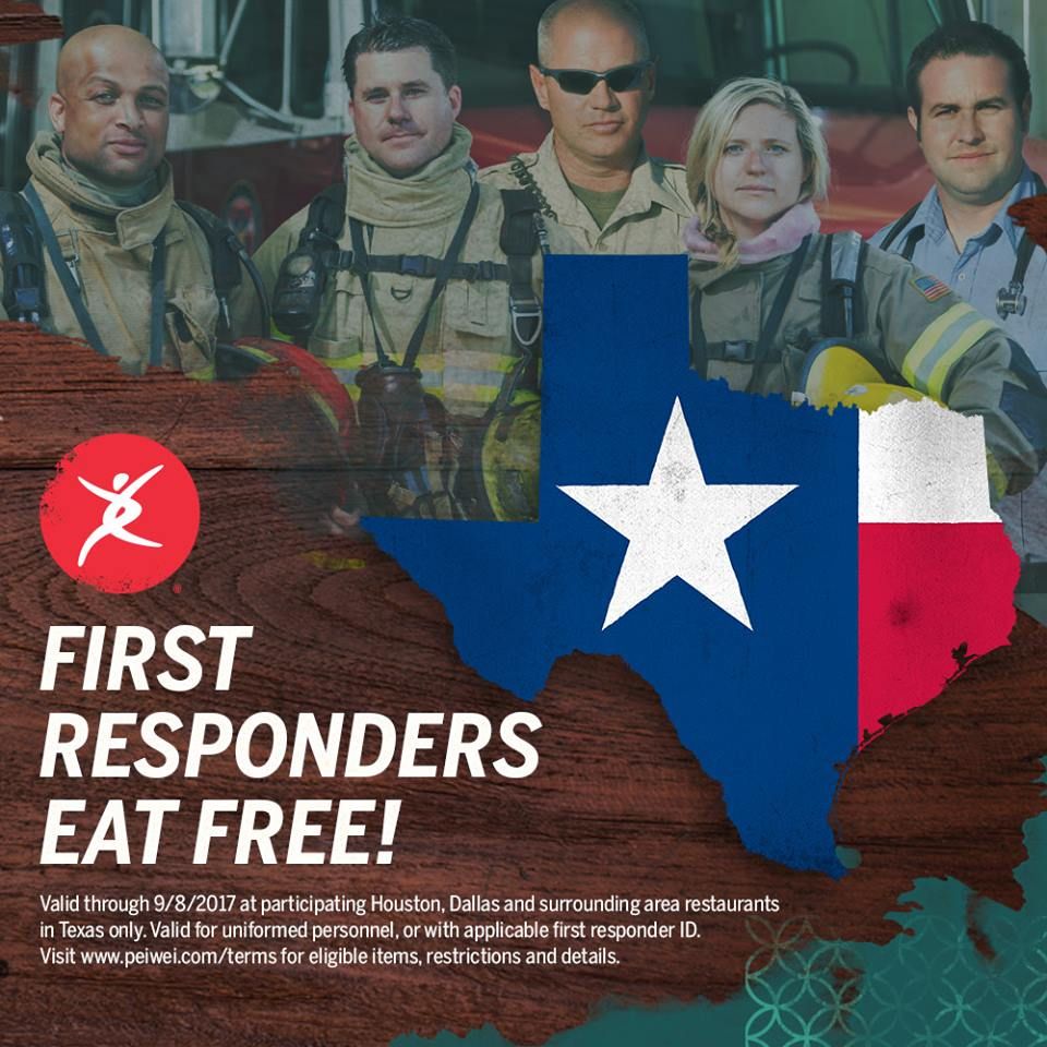 Pei Wei Mobilizes For Houston Flood Relief