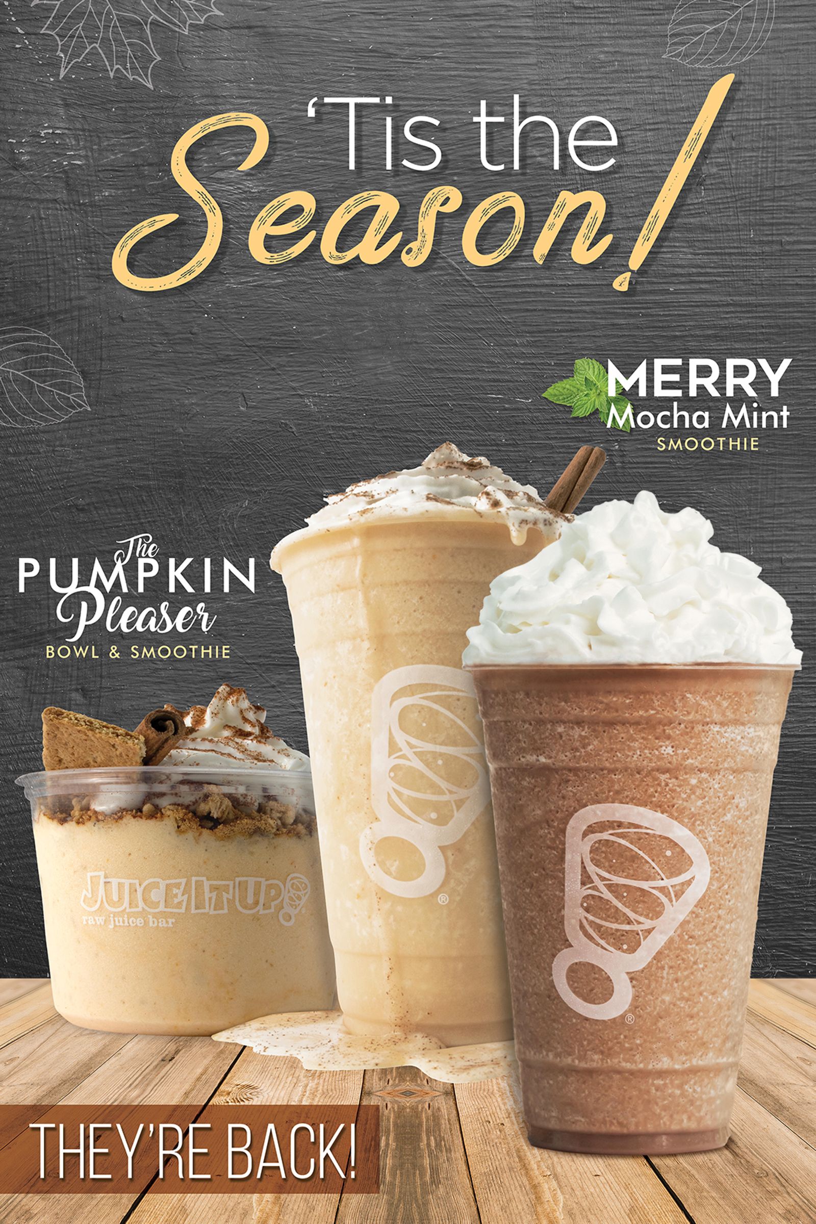 Juice It Up! Brings Back Guest Favorites for the Holidays