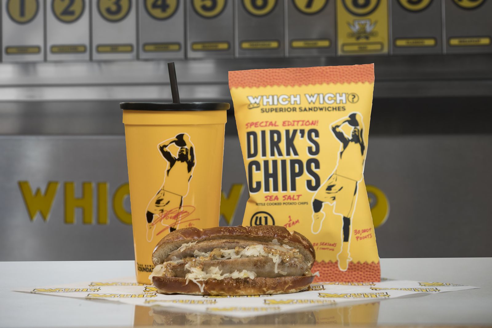 Which Wich Superior Sandwiches Partners with Dirk Nowitzki to Offer "DirkWiches" Promotion