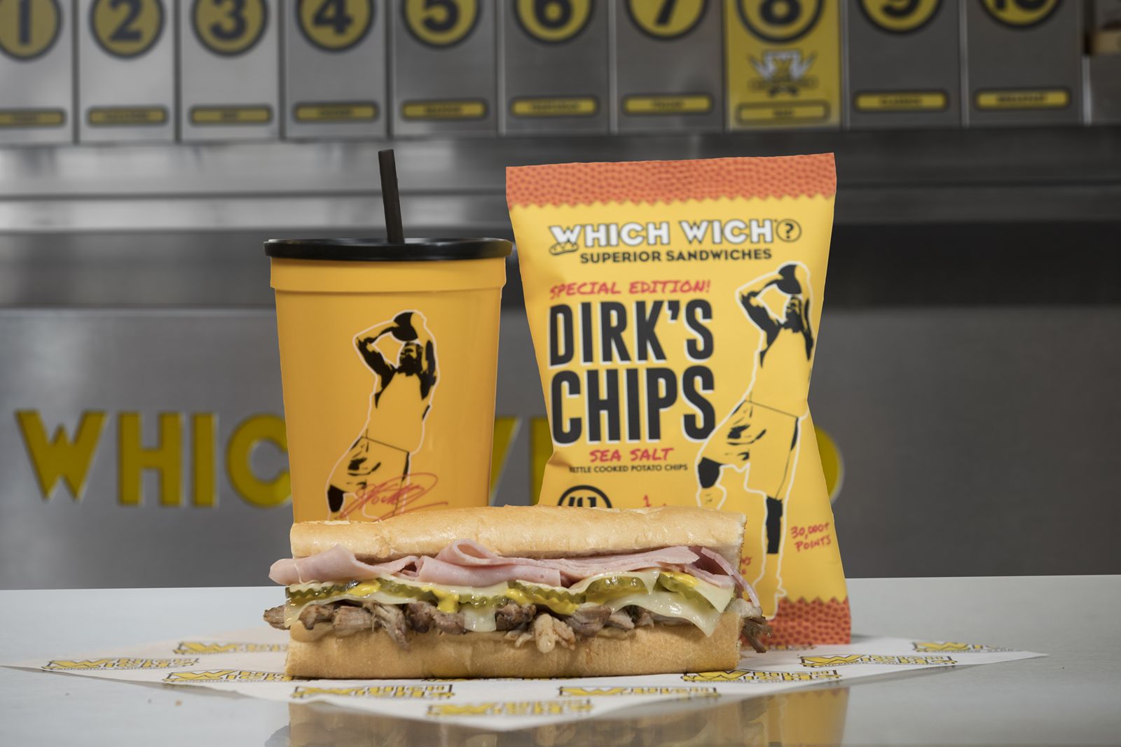 Which Wich Superior Sandwiches Partners with Dirk Nowitzki to Offer "DirkWiches" Promotion
