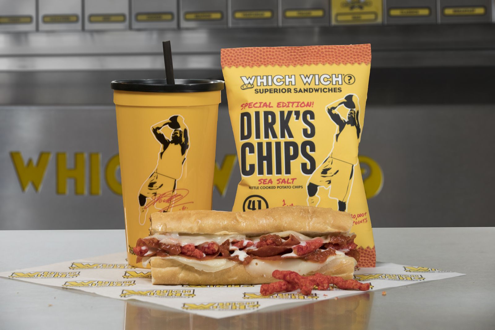 Which Wich Superior Sandwiches Partners with Dirk Nowitzki to Offer "DirkWiches" Promotion