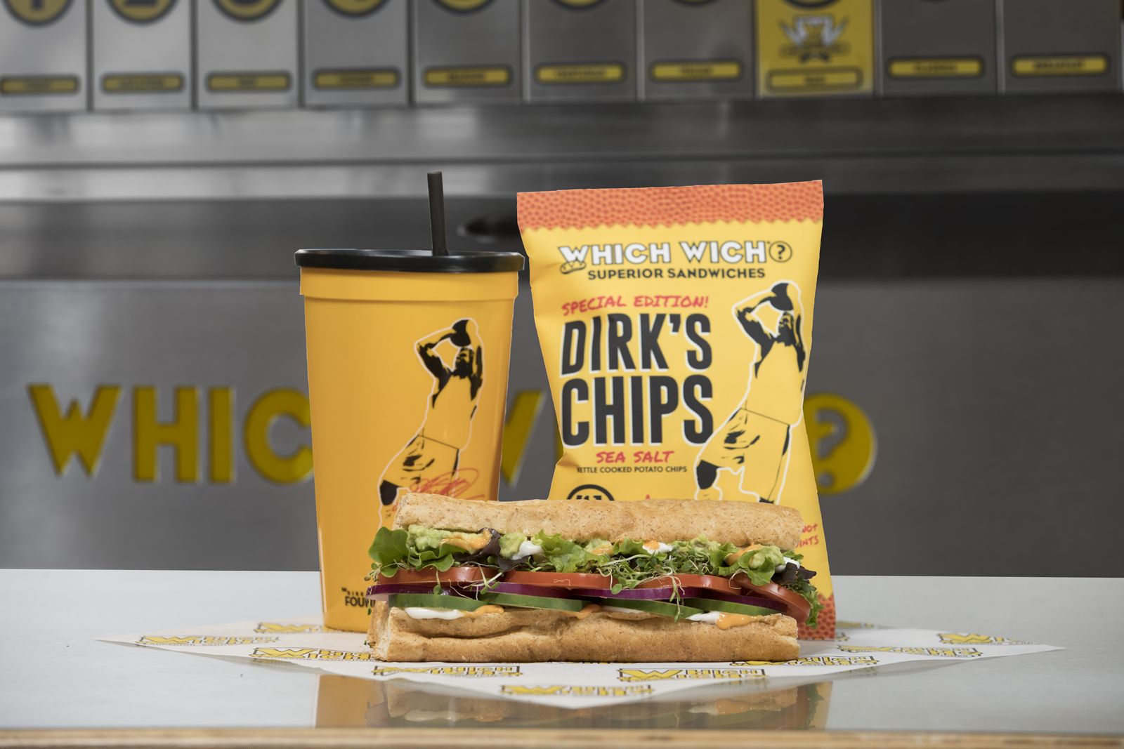 Which Wich Superior Sandwiches Partners with Dirk Nowitzki to Offer "DirkWiches" Promotion