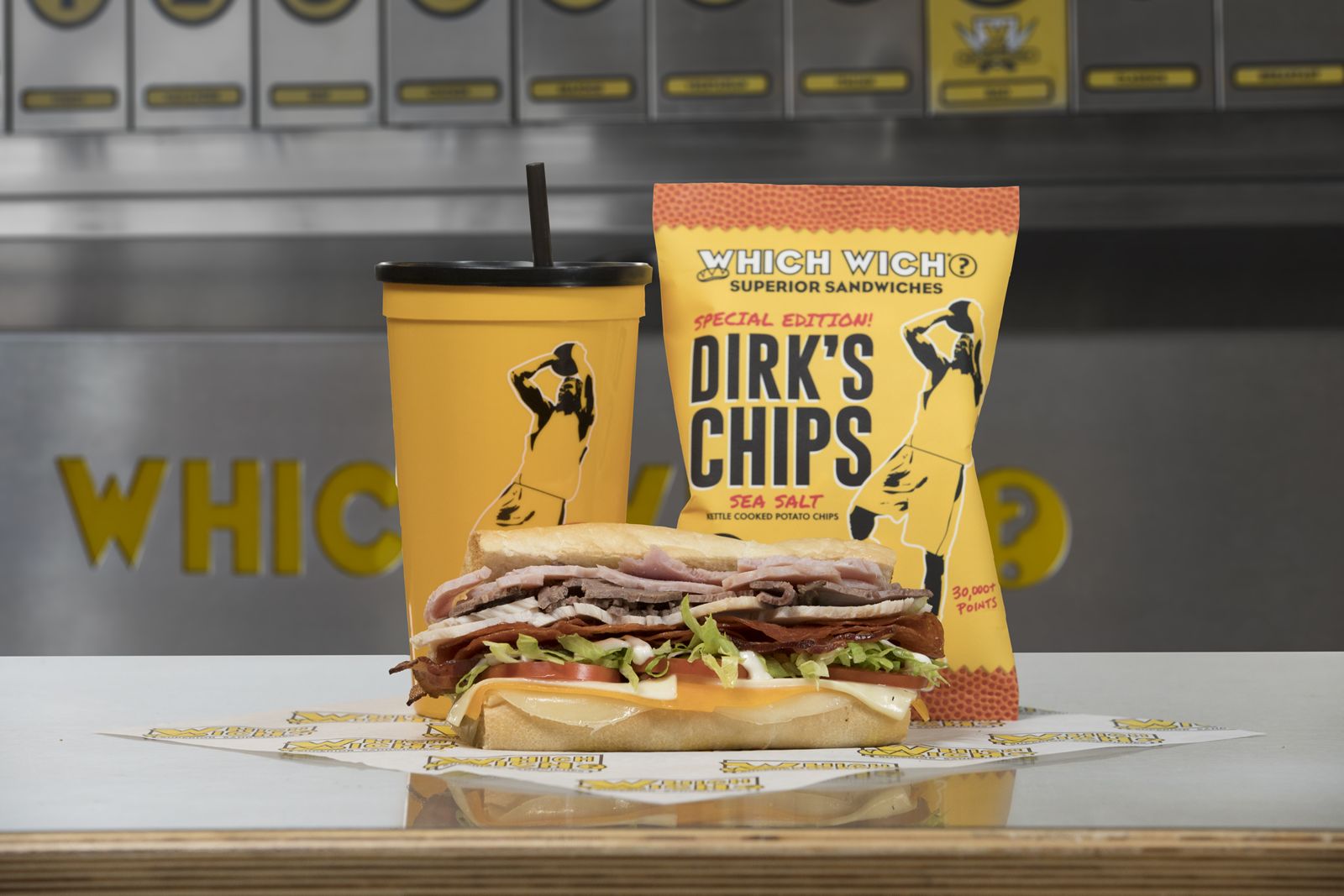 Which Wich Superior Sandwiches Partners with Dirk Nowitzki to Offer "DirkWiches" Promotion