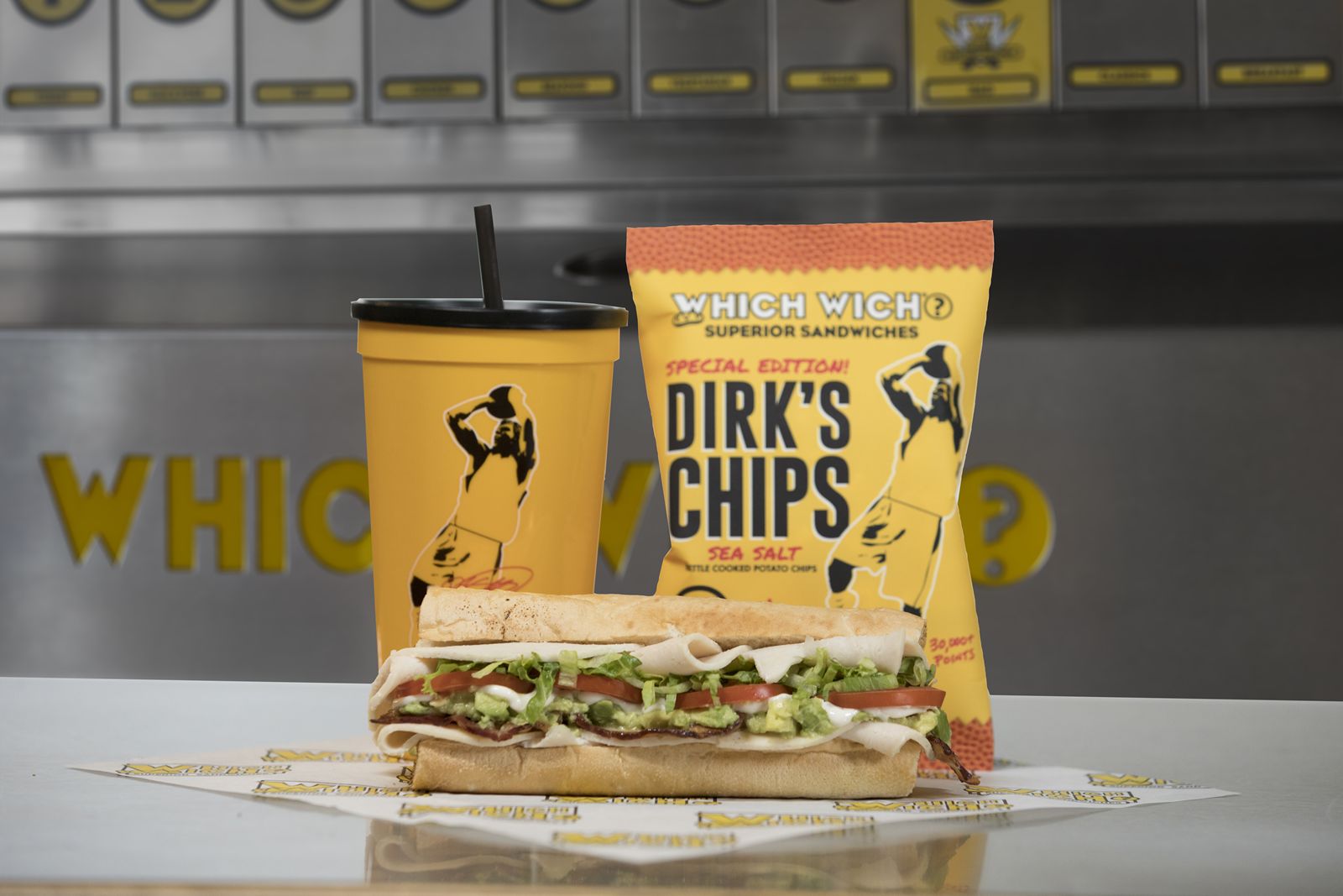 Which Wich Superior Sandwiches Partners with Dirk Nowitzki to Offer "DirkWiches" Promotion