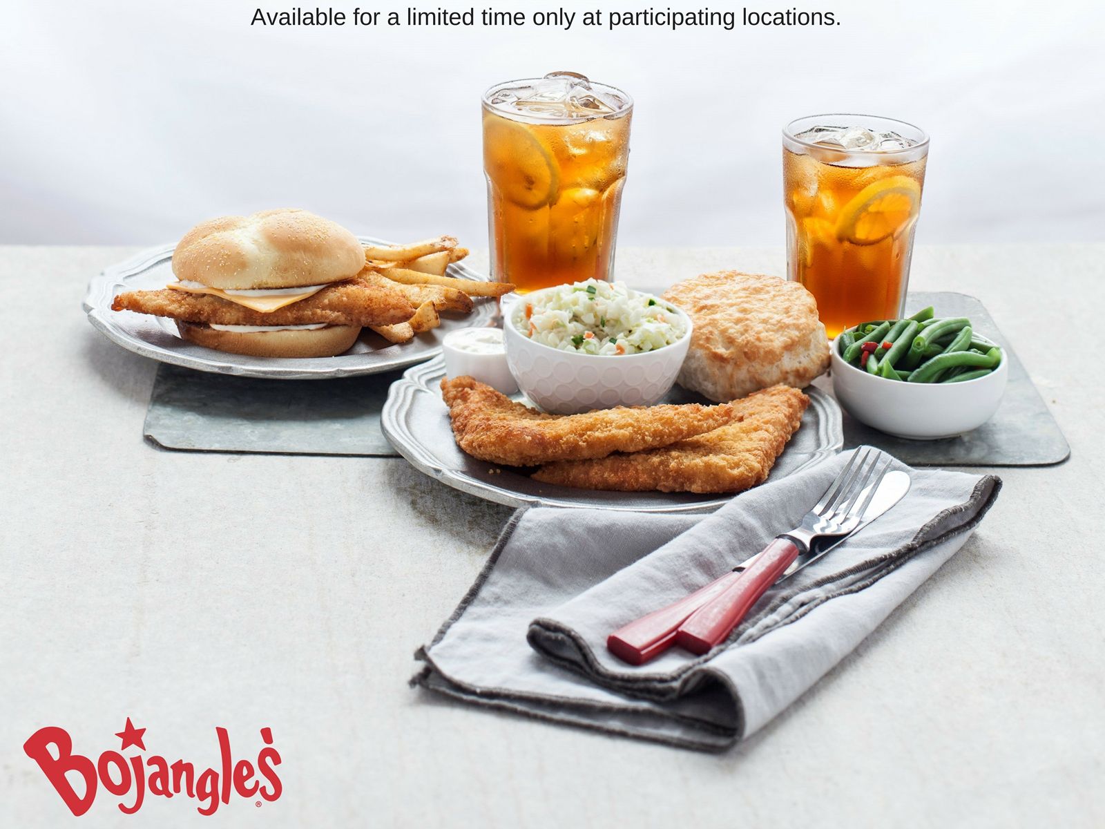 Set Sail to Bojangles' for the One-of-a-Kind BojAngler Fish Sandwich & Platter