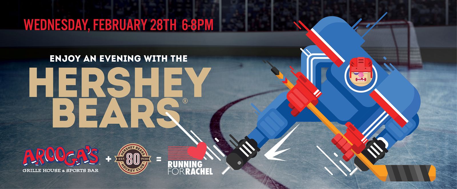 Arooga's Grille House & Sports Bar To Host Sixth Annual 'Running For Rachel' Fundraiser February 28th