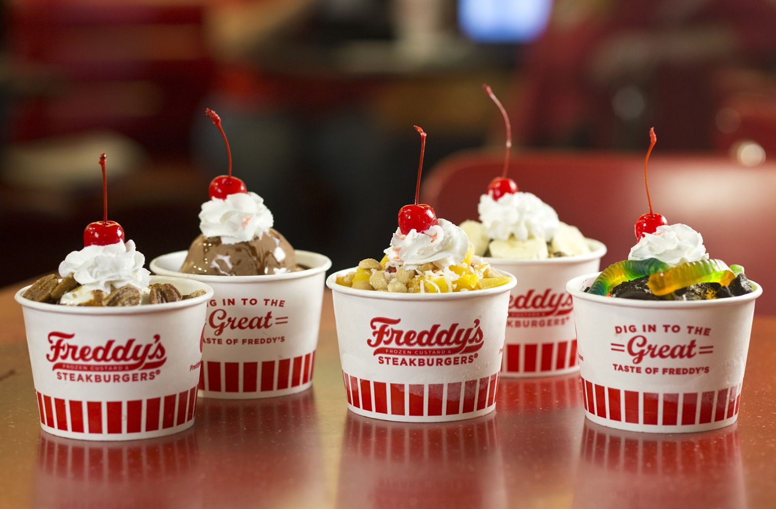 Celebrate Freddy's 93rd Birthday with 93-Cent Frozen Custard Treats