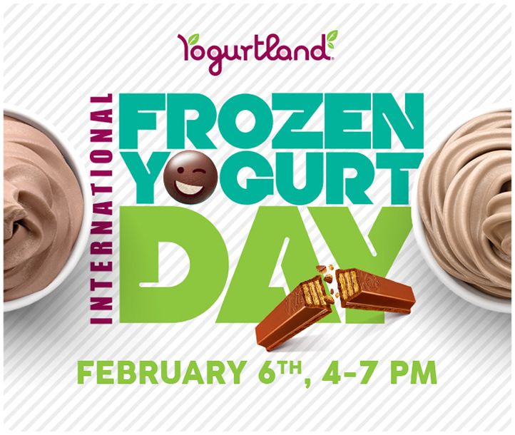 Yogurtland Celebrates Seventh Annual International Frozen Yogurt Day On February 6, 2018
