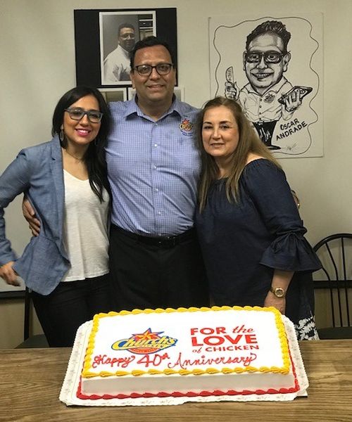 Church's Chicken Celebrates 40 Years with Market Leader Oscar Andrade