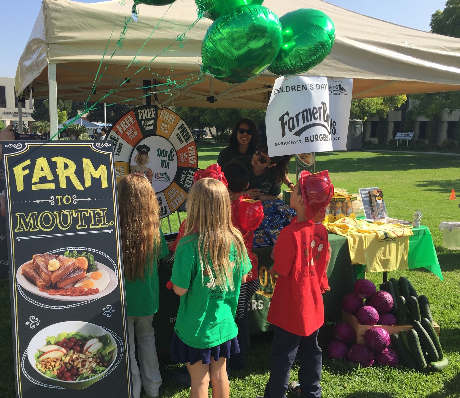 Farmer Boys is sponsoring Loma Linda University Children's Hospital's 33rd Annual Children's Day on Wednesday, May 9. The free event invites local children and their families to participate in various hands-on learning activities designed to ease nervousness about being in a hospital setting.