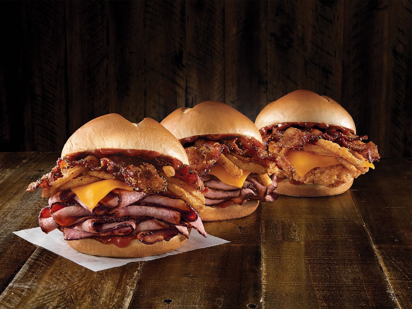 Bourbon BBQ Sandwiches Are Back at Arby's, New Triple Stack is Born