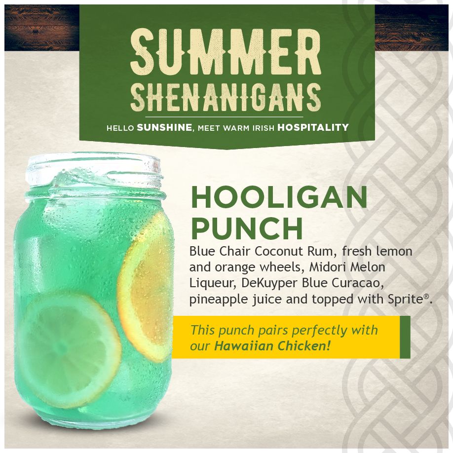 Bennigan's Launches Summer Shenanigans Menu