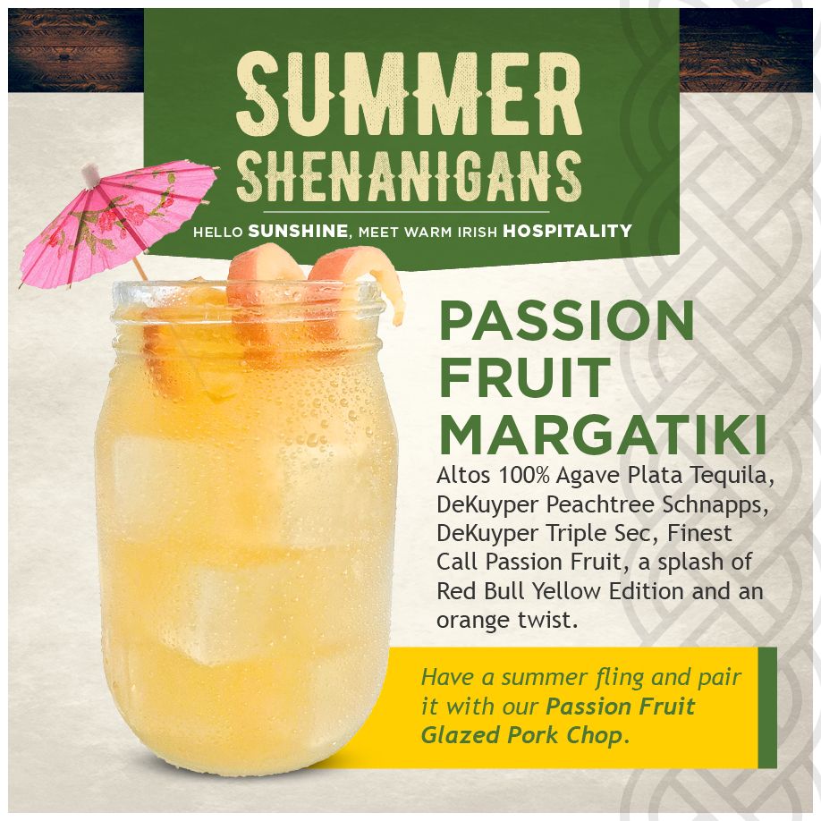 Bennigan's Launches Summer Shenanigans Menu