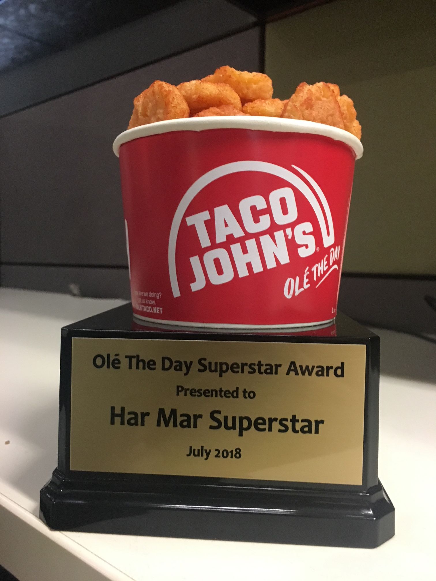National Blues Artist Har Mar Superstar to Receive World's First Potato Olés Trophy