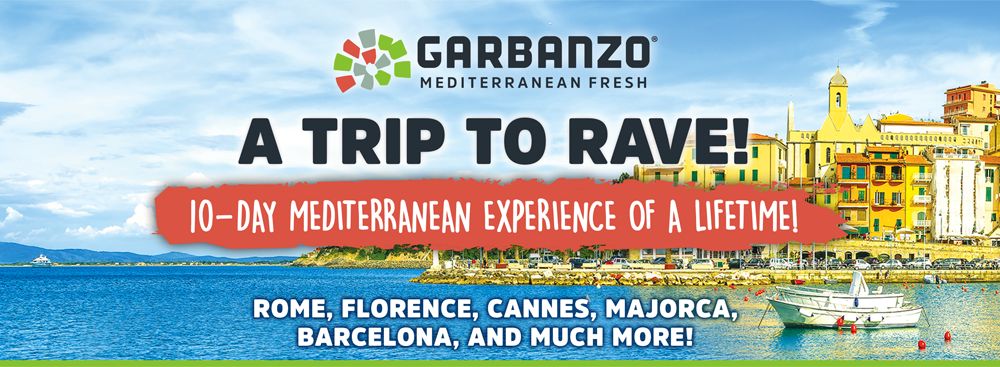 Garbanzo Mediterranean Fresh Announces 10th Anniversary Winner of VIP Trip to the Mediterranean