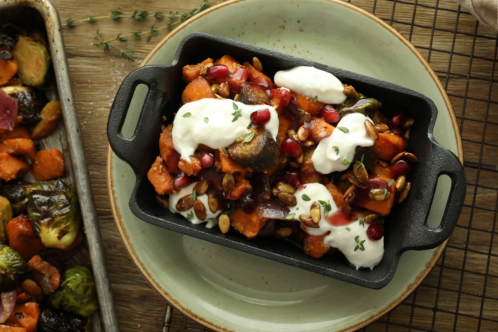 Lazy Dog Restaurant & Bar Roasted Winter Veggies