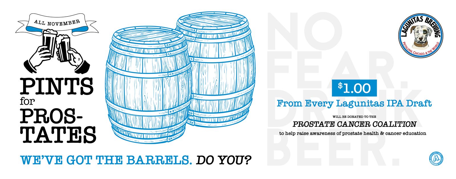 Arooga's Celebrates NovemBeer with Pints for Prostates